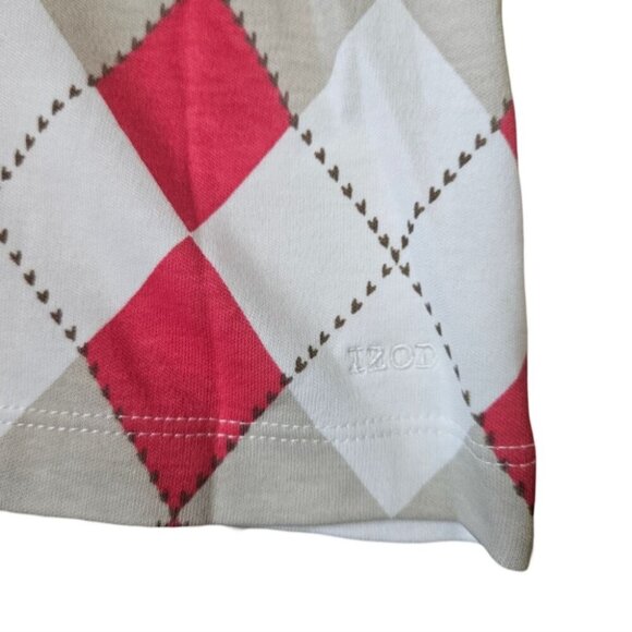 Izod Argyle Polo Golf Shirt - Picture 6 of 7